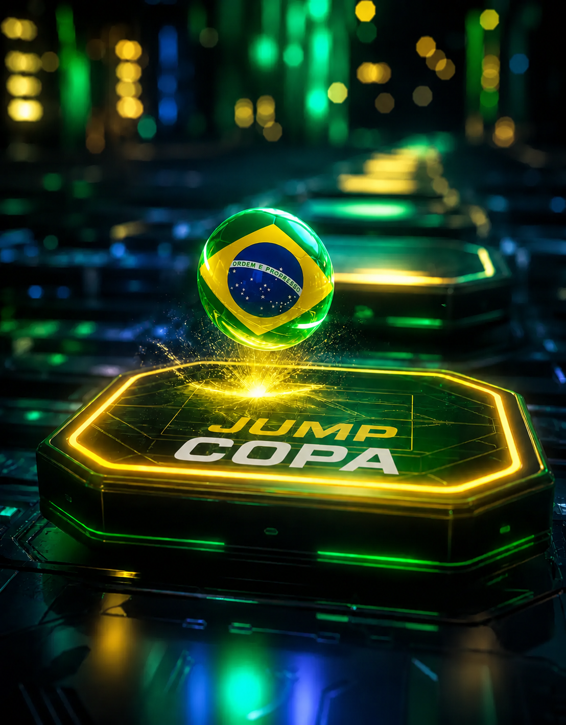Fundo Neon