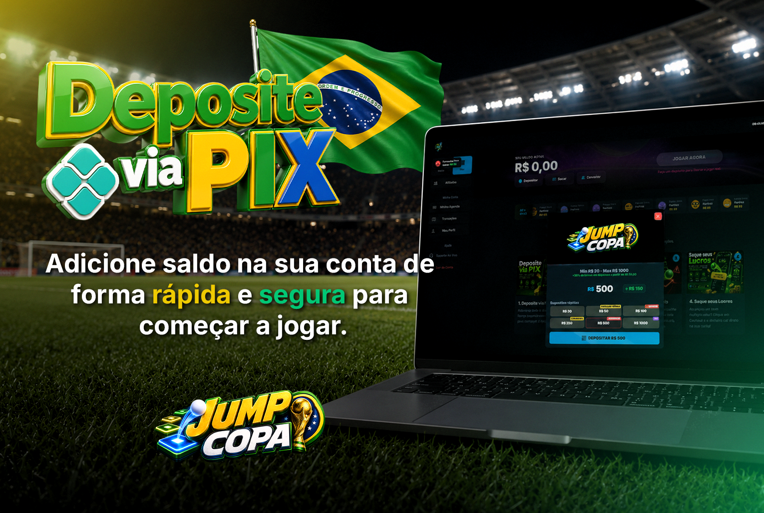 1. Deposite via PIX
