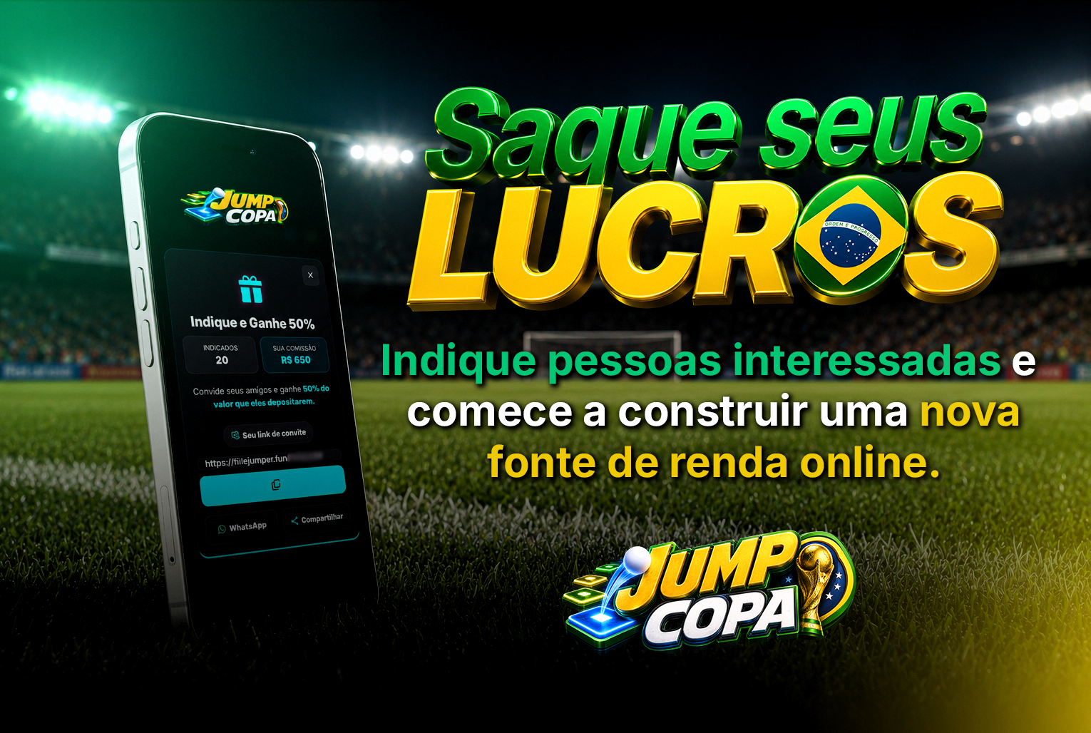 4. Saque seus Lucros